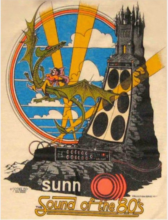 Vintage Sunn Amp Print Advertising