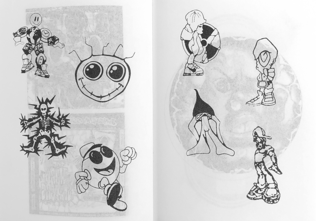 90s UK Jungle Underground Rave Illustration