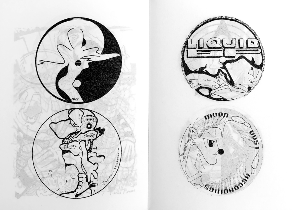 90s UK Jungle Underground Rave Illustration