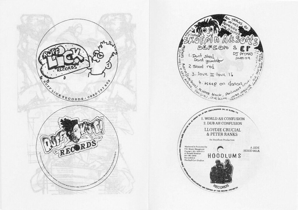 90s UK Jungle Underground Rave Illustration