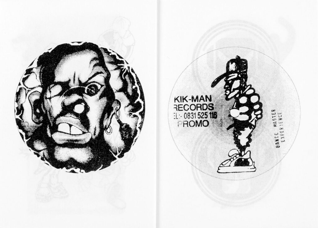 90s UK Jungle Underground Rave Illustration