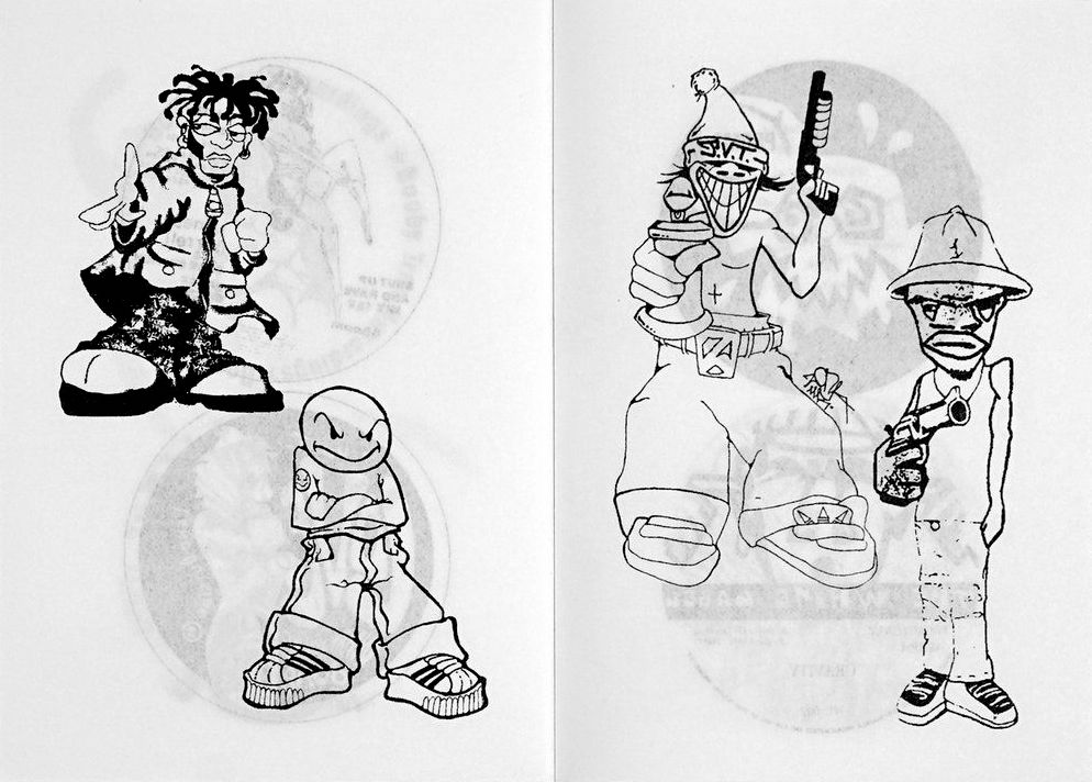 90s UK Jungle Underground Rave Illustration