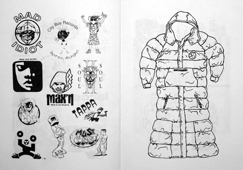 90s UK Jungle Underground Rave Illustration
