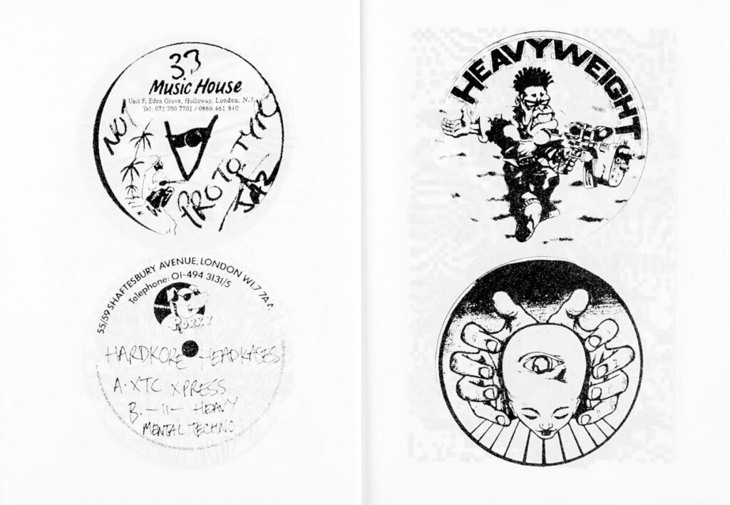 90s UK Jungle Underground Rave Illustration