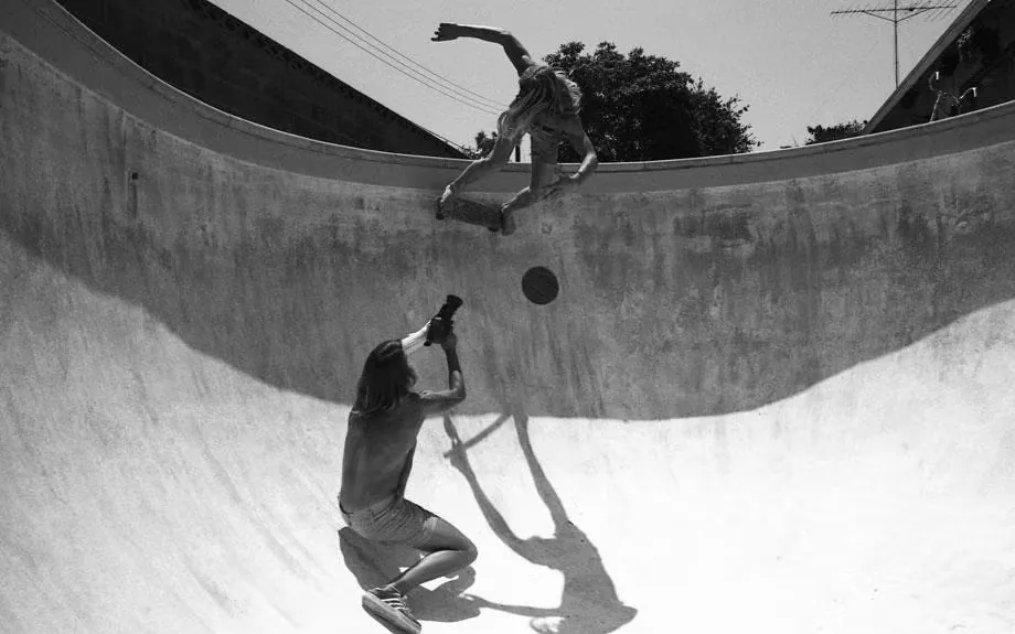Southern California Pool Skaters in the 70s shot by Craig Fineman