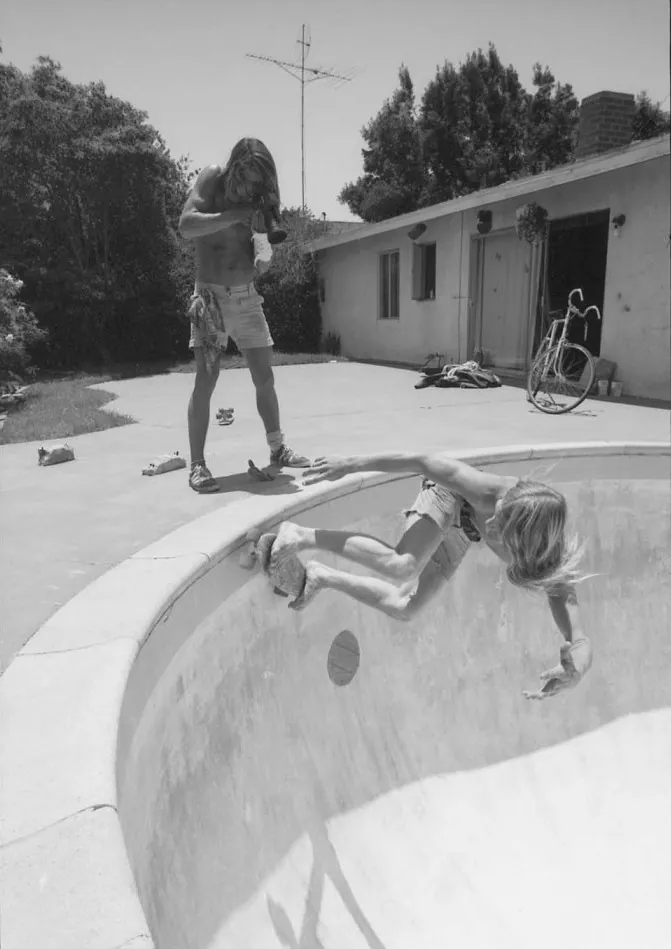 Southern California Pool Skaters in the 70s shot by Craig Fineman