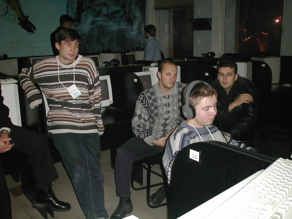 LAN party multiplayer gaming classic photo
