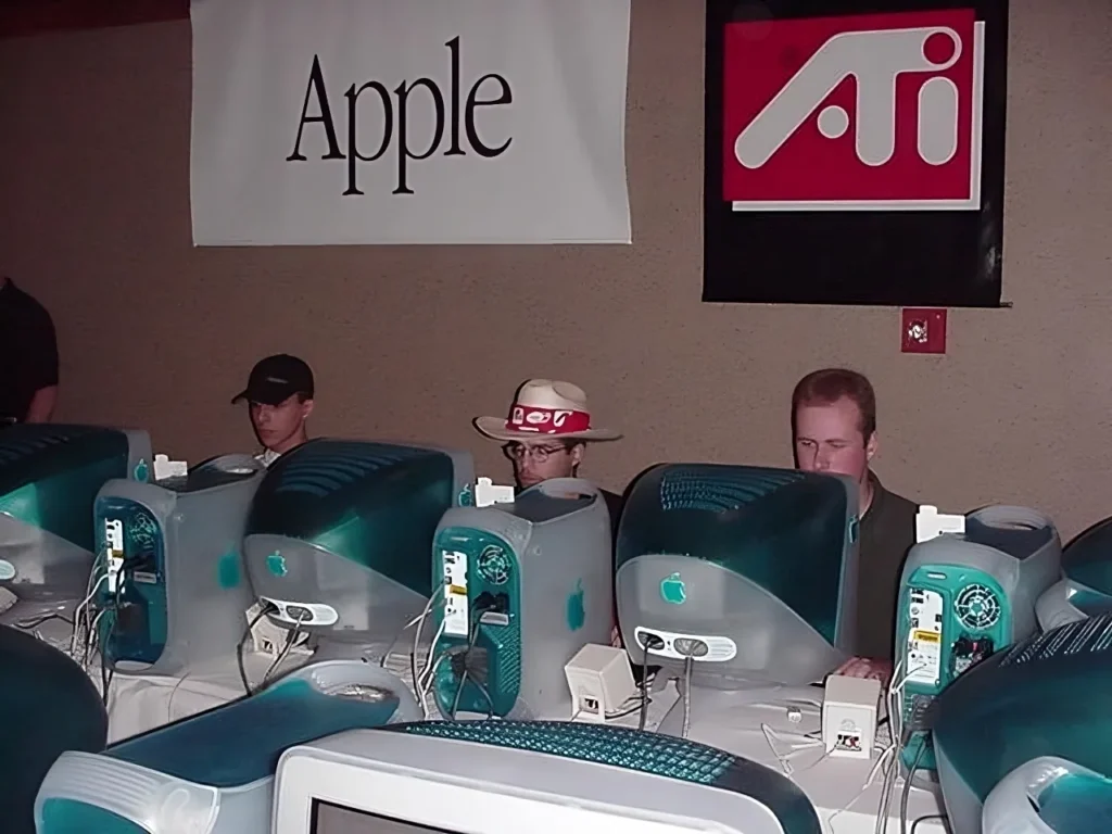 LAN party multiplayer gaming classic photo