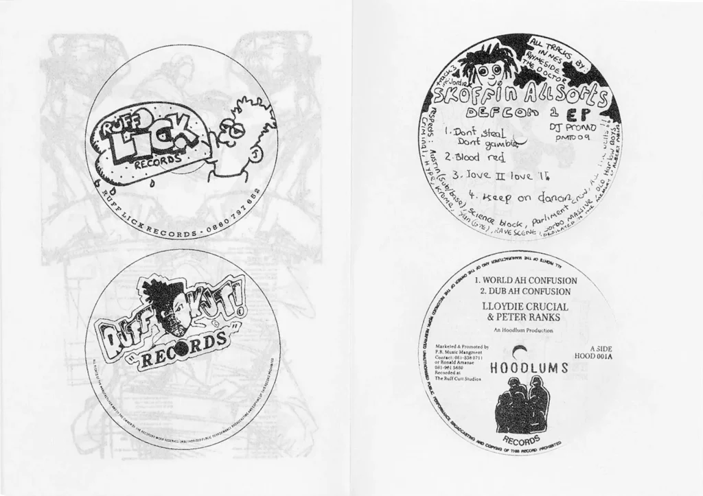 90s UK Jungle Underground Rave Illustration