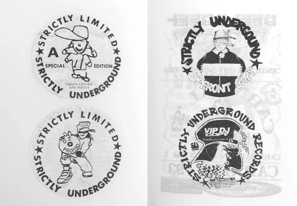 90s UK Jungle Underground Rave Illustration