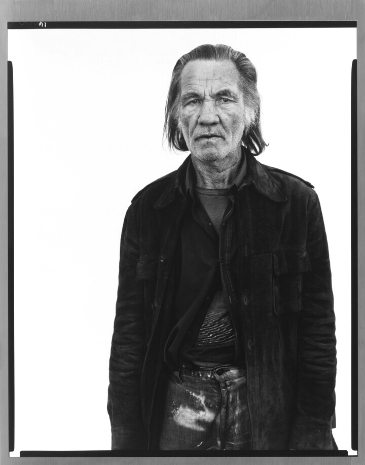 Richard Avedon; Leonard Ray Blanchard, Ex-prize Fighter, Las Vegas, Nevada, 12/14/80; 1980; Gelatin silver print; Amon Carter Museum of American Art, Fort Worth, Texas; P1985.28.6
