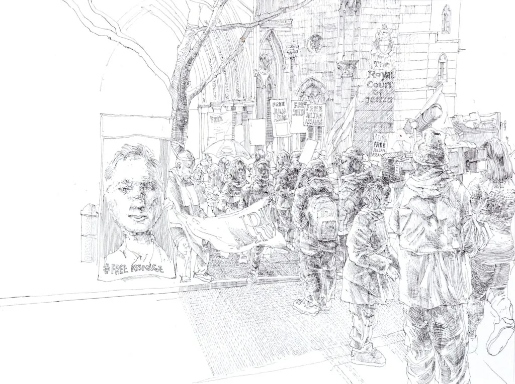 UK East London Artist Louis Pohl Koseda Surreal Realist Drawings