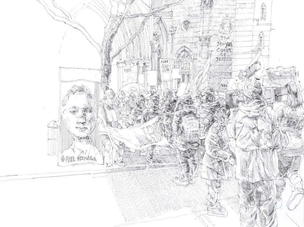 UK East London Artist Louis Pohl Koseda Surreal Realist Drawings