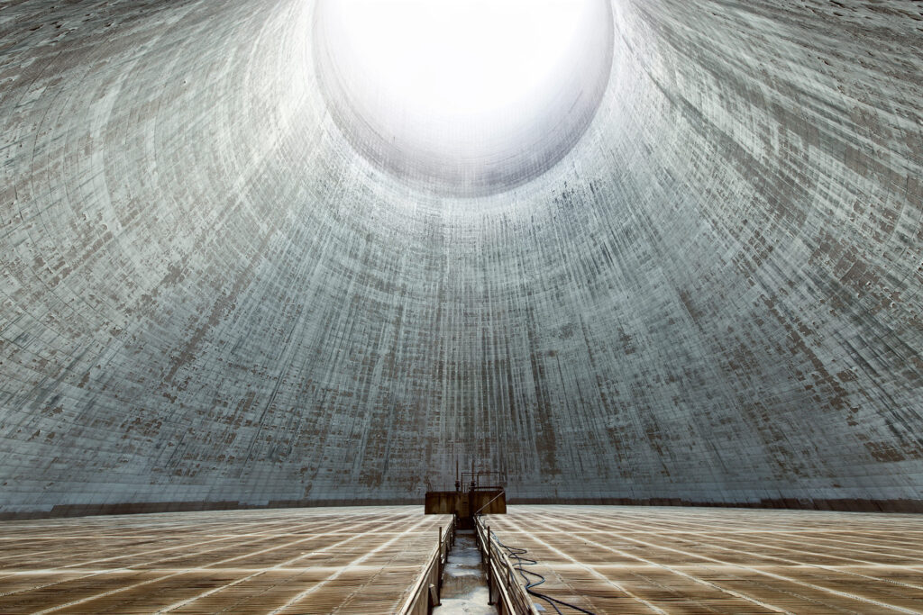 Reginald Van de Velde Urban Exploration Nuclear Cooling Towers Landscapes Within