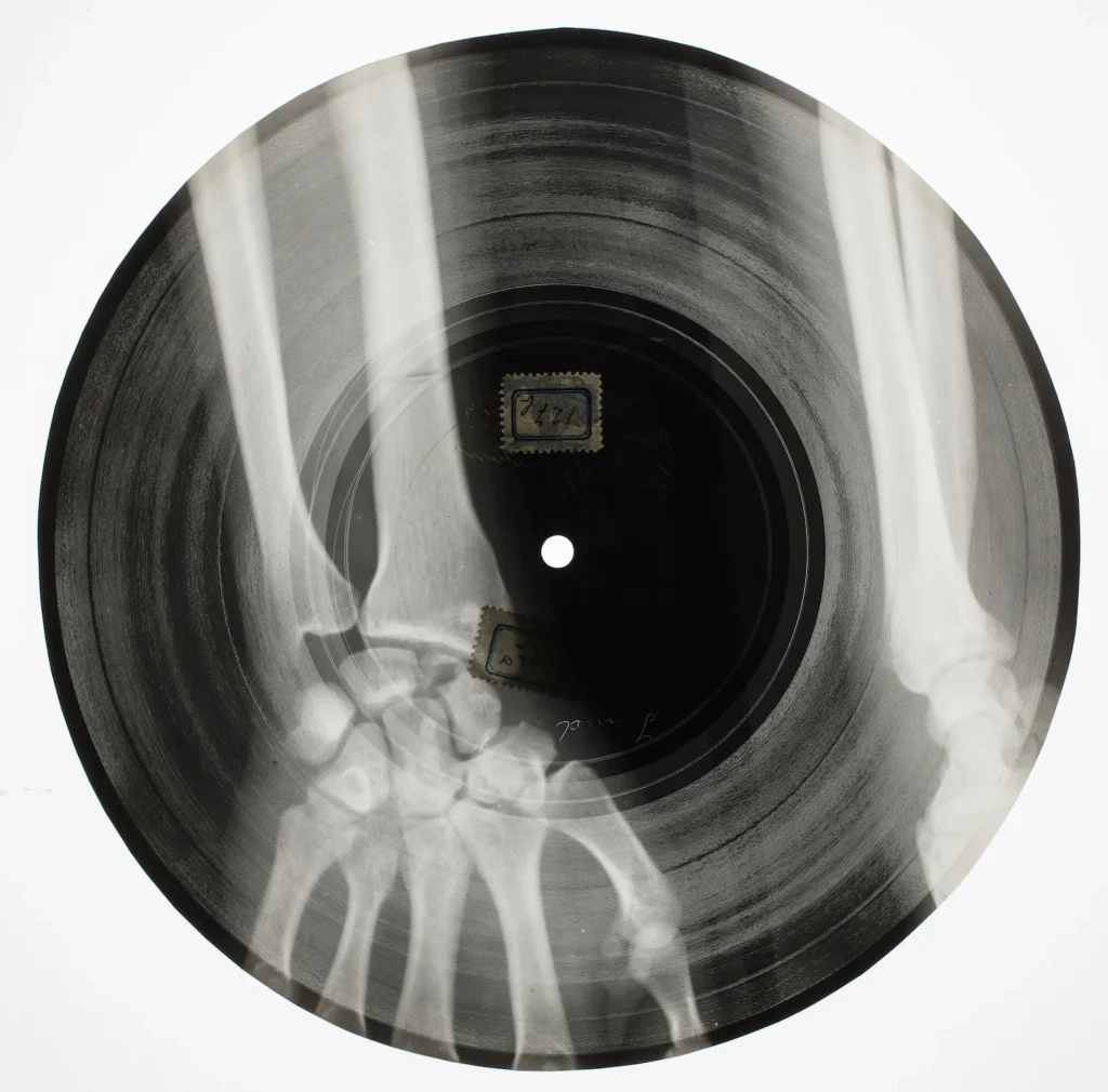 Soviet Russian Underground X-Ray Music Bone Record