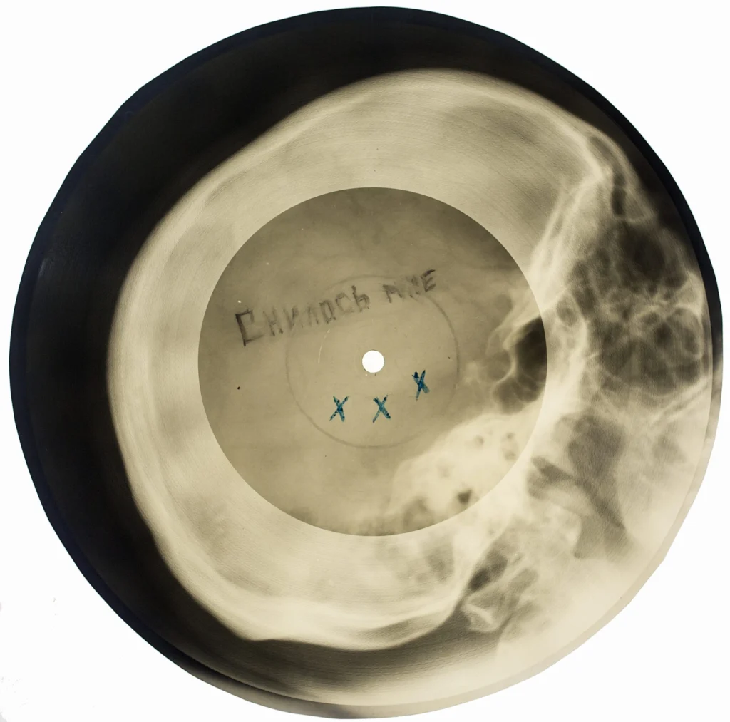Soviet Russian Underground X-Ray Music Bone Record