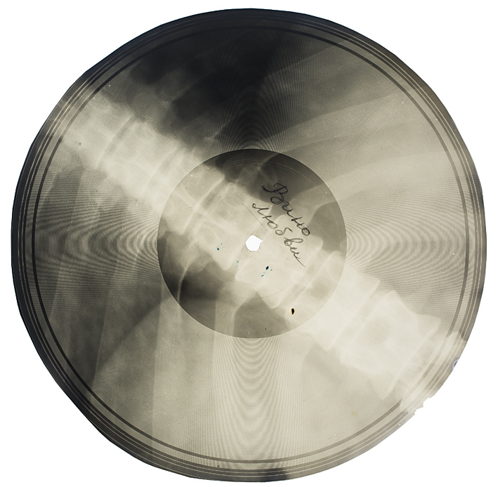 Soviet Russian Underground X-Ray Music Bone Record