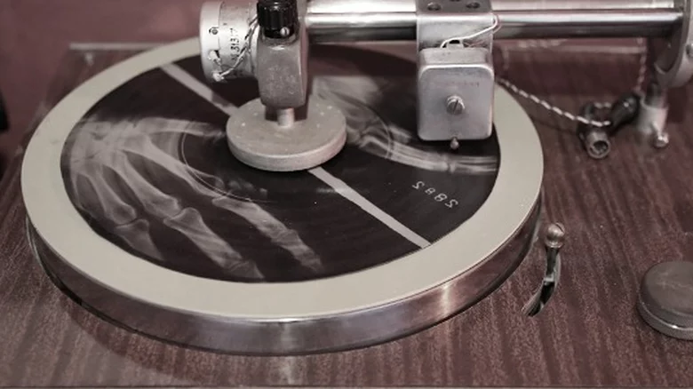 Soviet Russian Underground X-Ray Music Bone Record