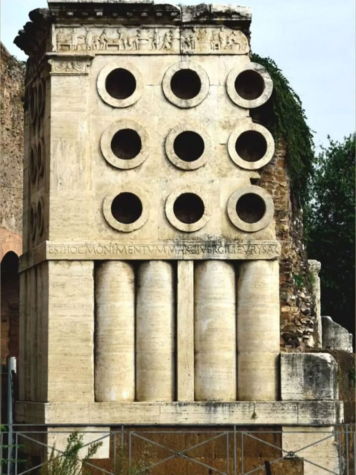 Ancient Rome's Tomb of the Baker