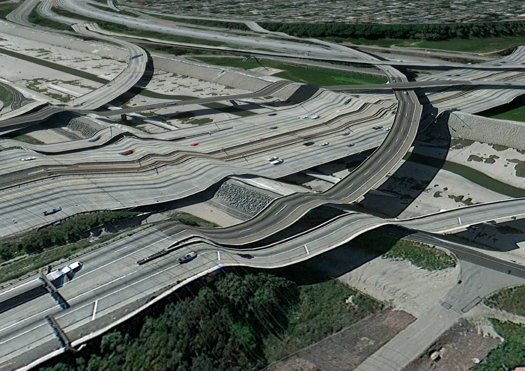 Clement Valla Google Earth Glitch Art