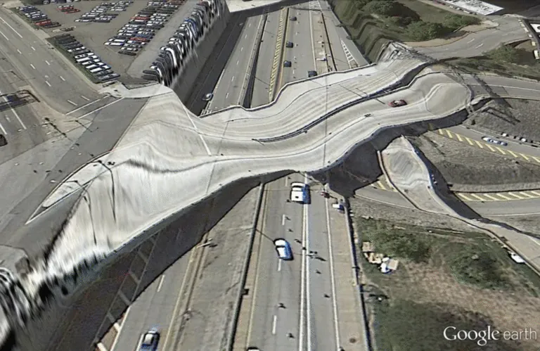 Clement Valla Google Earth Glitch Art