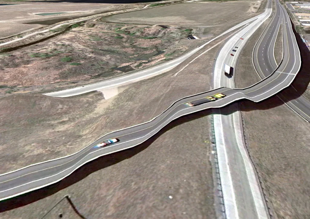 Clement Valla Google Earth Glitch Art