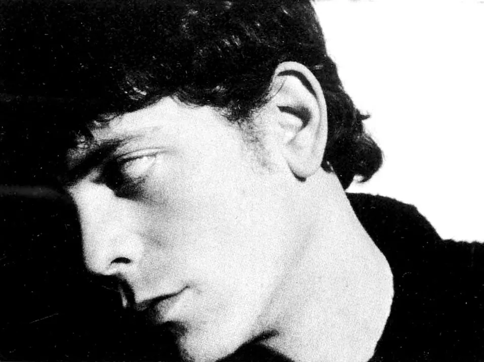 Stills of Lou Reed from Andy Warhol's screen test