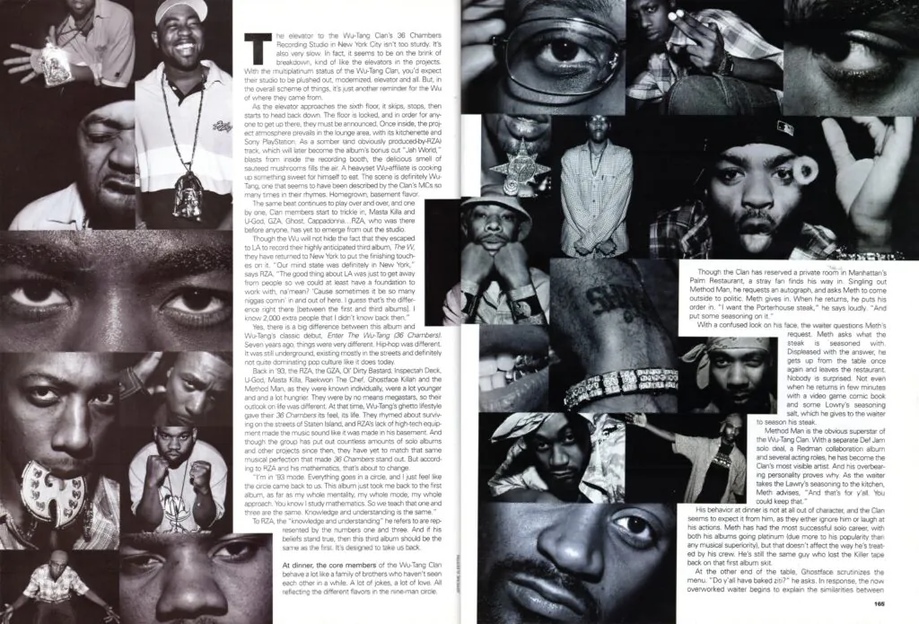 Wu Tang Clan for The Source Magazine, January 2001