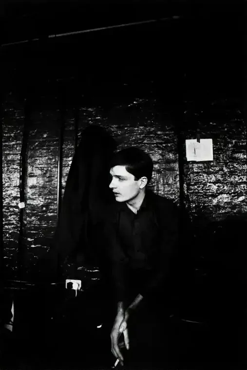 Ian Curtis and Joy Division at TJ Davidson’s Rehearsal Room, Manchester, 1979