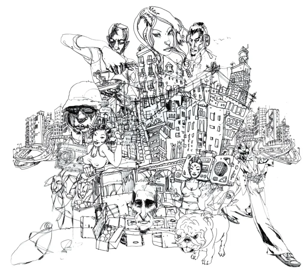 David Choe's Marketing for Need for Speed Underground 2