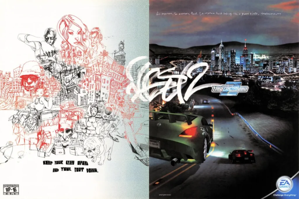 David Choe's Marketing for Need for Speed Underground 2
