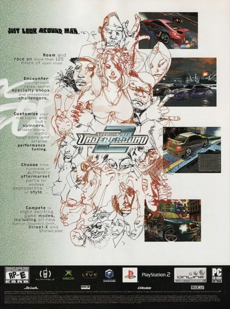 David Choe's Marketing for Need for Speed Underground 2