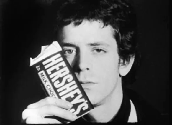 Stills of Lou Reed from Andy Warhol's screen test