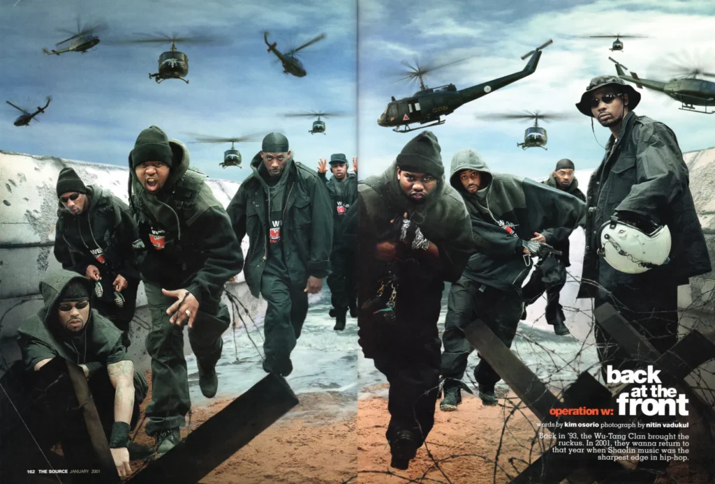 Wu Tang Clan for The Source Magazine, January 2001