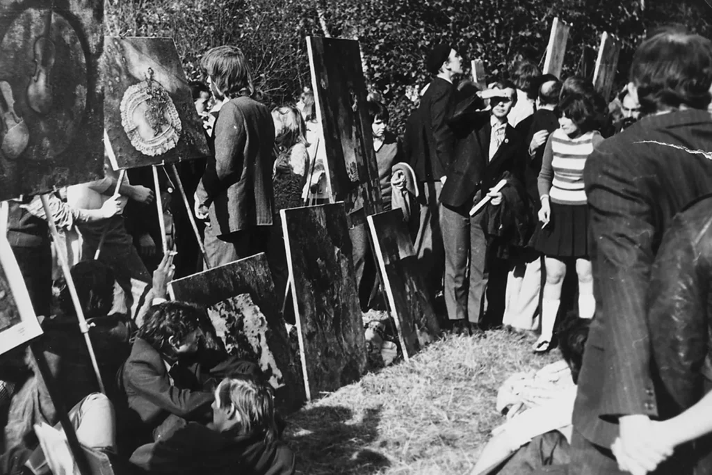 Soviet Art Bulldozer Exhibition