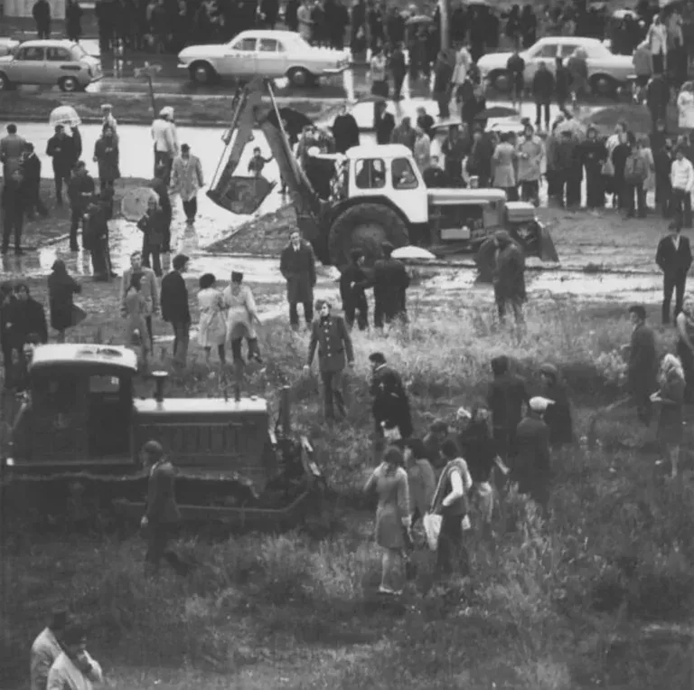 Soviet Art Bulldozer Exhibition