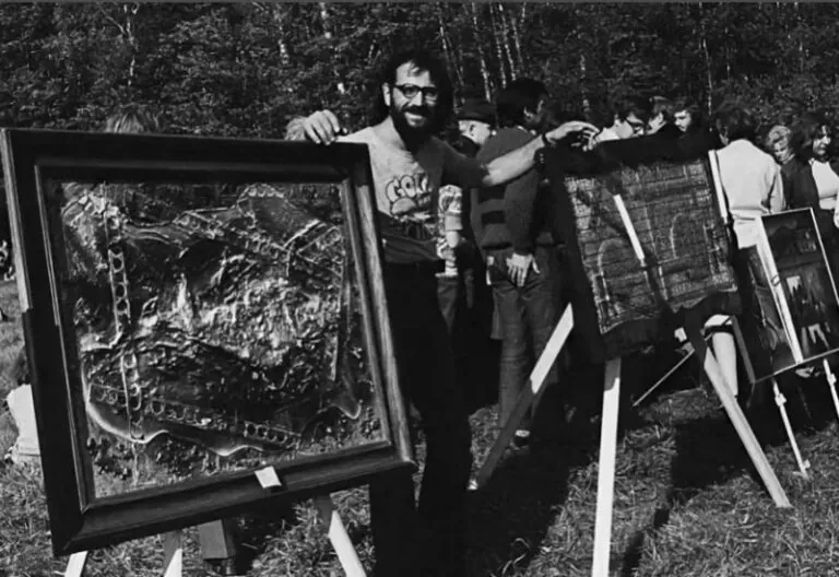 Soviet Art Bulldozer Exhibition