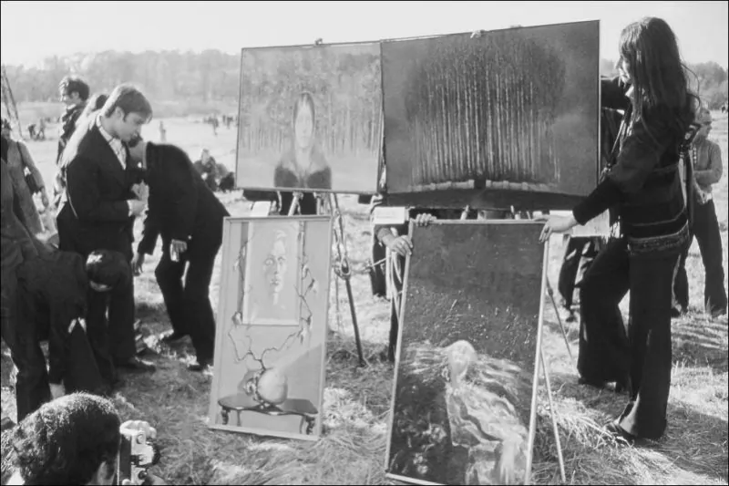 Soviet Art Bulldozer Exhibition