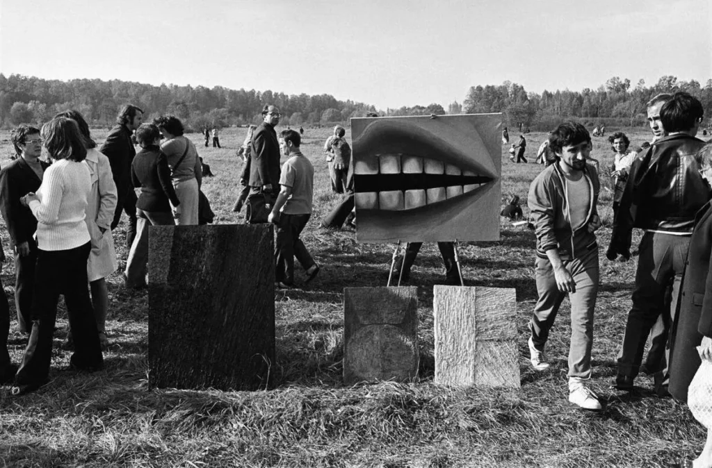 Soviet Art Bulldozer Exhibition