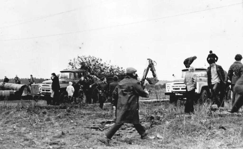 Soviet Art Bulldozer Exhibition