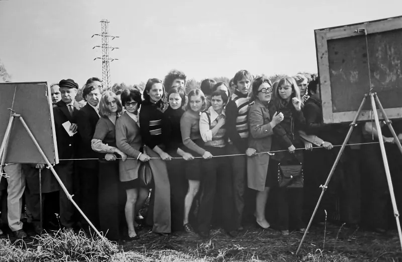 Soviet Art Bulldozer Exhibition