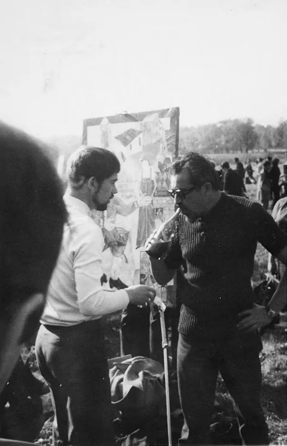 Soviet Art Bulldozer Exhibition