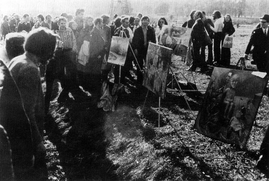 Soviet Art Bulldozer Exhibition