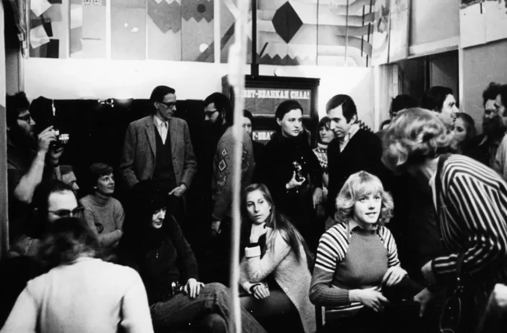 Soviet Art Bulldozer Exhibition