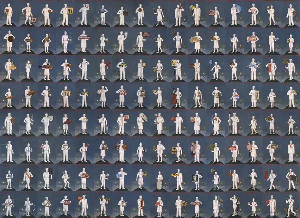 Soviet Art Bulldozer Exhibition