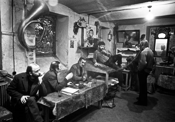 Soviet Art Bulldozer Exhibition