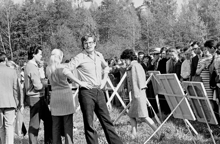 Soviet Art Bulldozer Exhibition