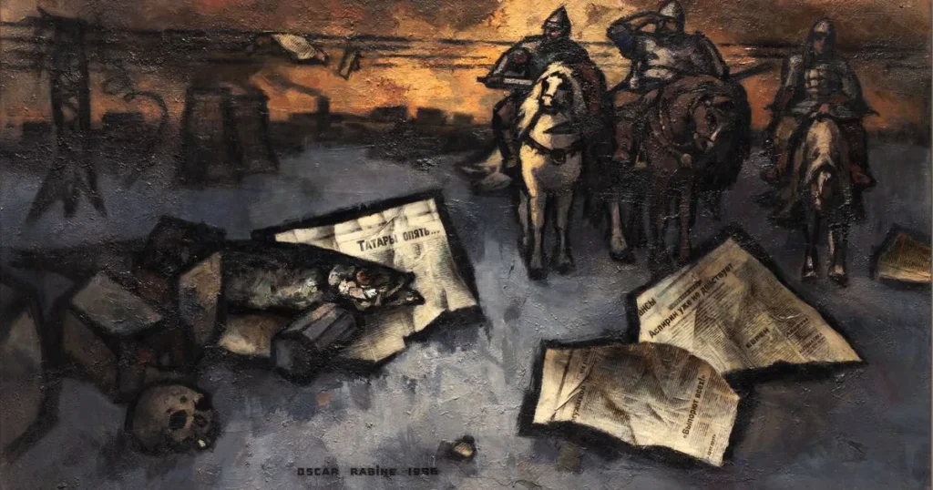 Soviet Art Bulldozer Exhibition