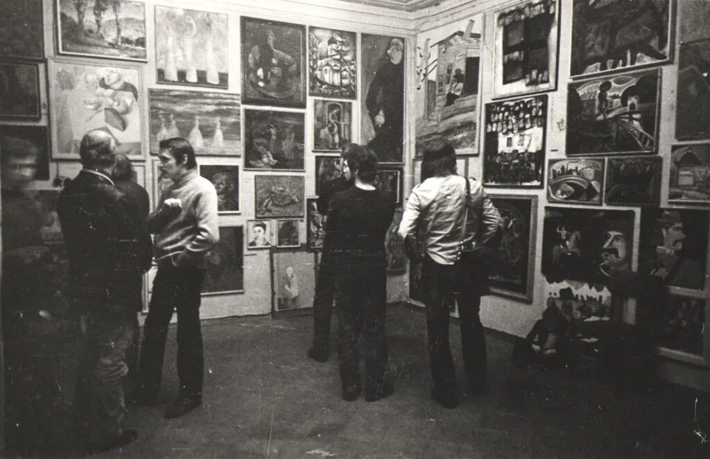 Soviet Art Bulldozer Exhibition