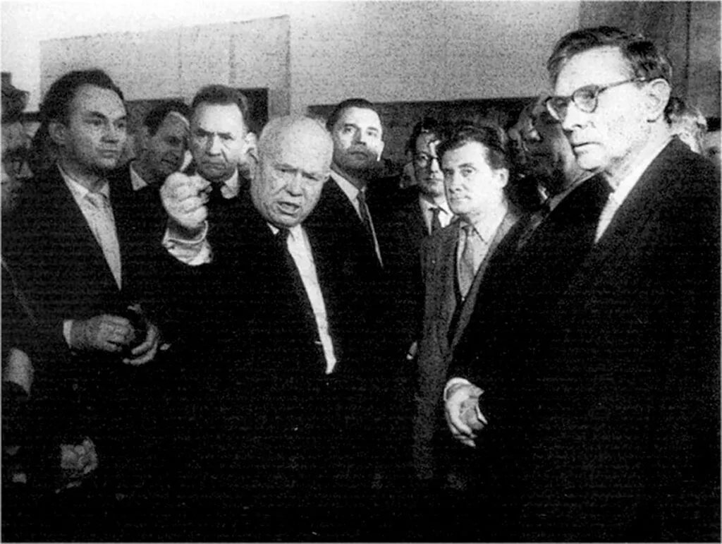 Soviet Art Bulldozer Exhibition